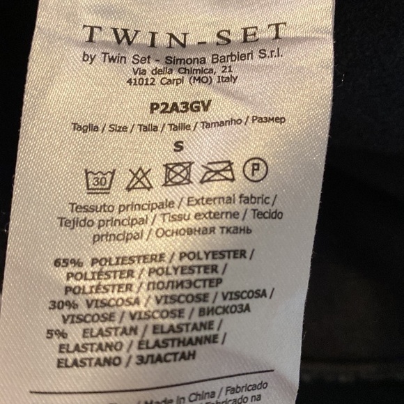 Twin-Set Twinset Simona Barbieri Pleated Career Dress NWT - Picture 9 of 9